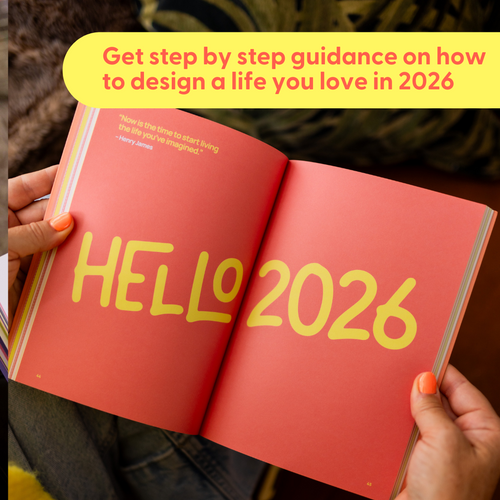 Goodbye 2025, Hello 2026 - a guided journal
