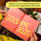Goodbye 2025, Hello 2026 - a guided journal