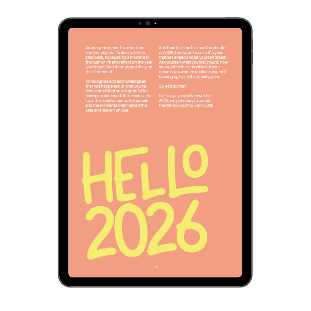 Goodbye 2025, Hello 2026 - digital download for ipad and tablets