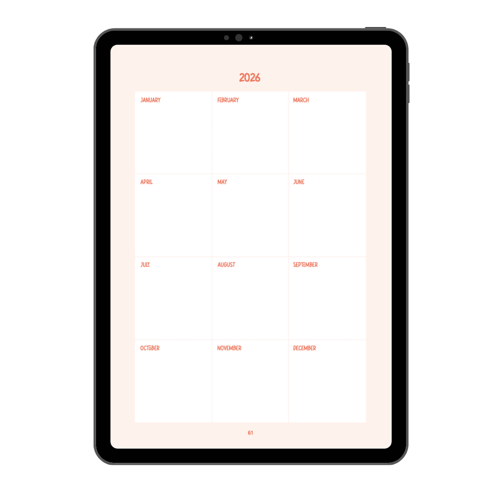 Goodbye 2025, Hello 2026 - digital download for ipad and tablets