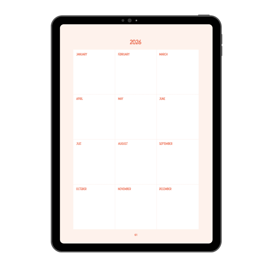 Goodbye 2025, Hello 2026 - digital download for ipad and tablets
