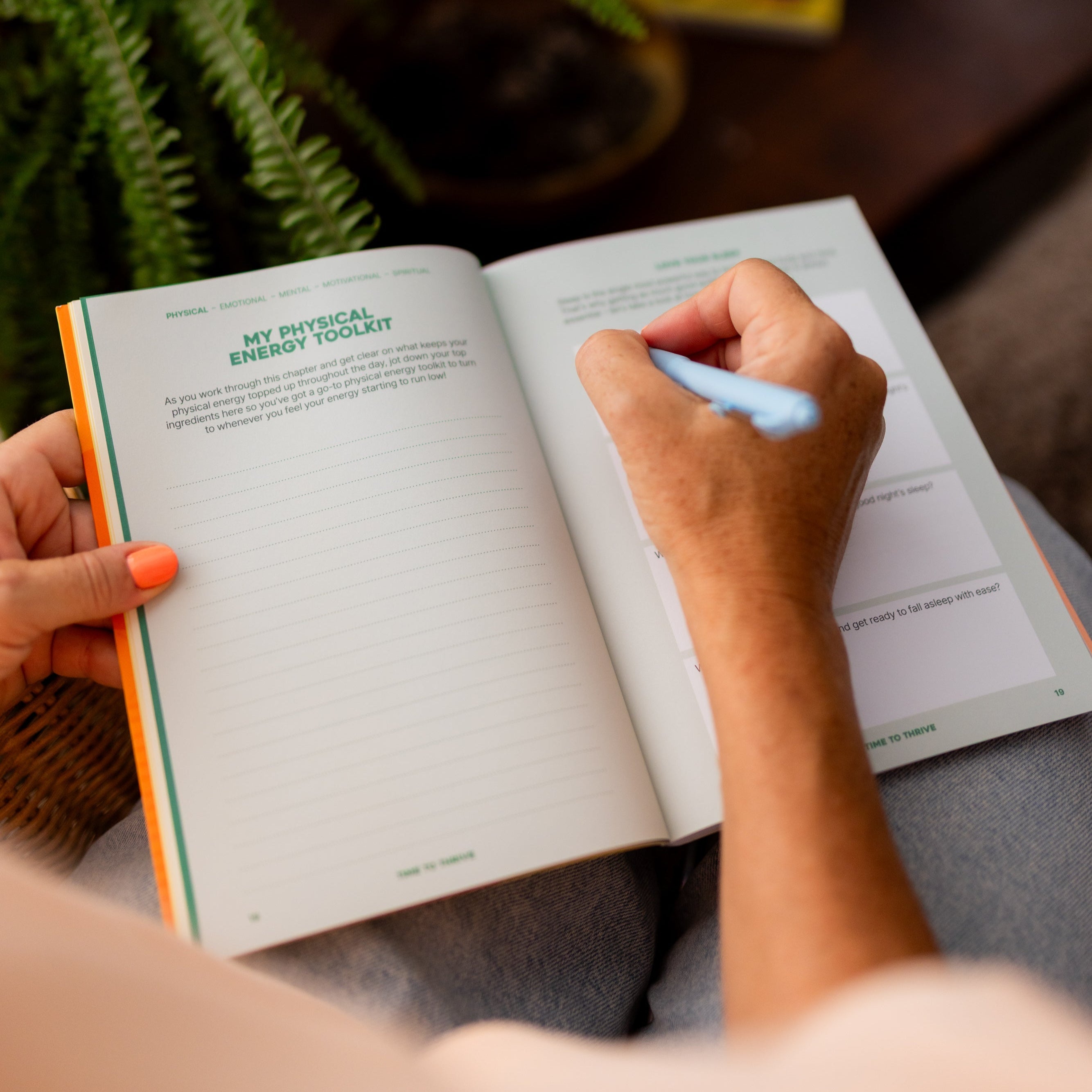 Time to Thrive -  journal + audio guide